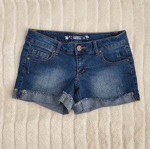 Celebrity Pink Denim Stretch Shorts